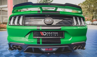Центральний дифузор заднього бампера Ford Mustang GT MK6 рестайл фото