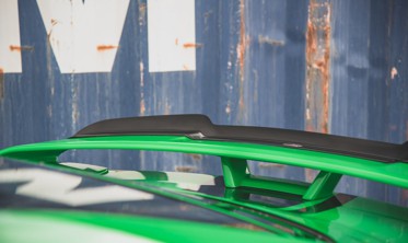 Накладка на спойлер багажника Ford Mustang GT MK6 рестайл фото