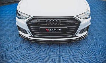 Тюнінгова накладка під передній бампер Audi A6 C8 S8 / S6 C8 вар. 3 фото