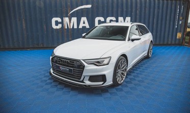 Тюнінгова накладка під передній бампер Audi A6 C8 S8 / S6 C8 вар. 3 фото