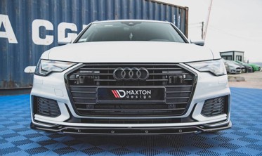 Тюнінгова накладка під передній бампер Audi A6 C8 S8 / S6 C8 вар. 3 фото