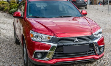 Хром рамки передних противотуманок MITSUBISHI ASX 2016-2018 фото