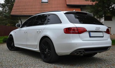 Спойлер Audi A4 B8 Avant у стилі S-line фото