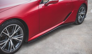 Накладки під бічні пороги Lexus LC 500 фото