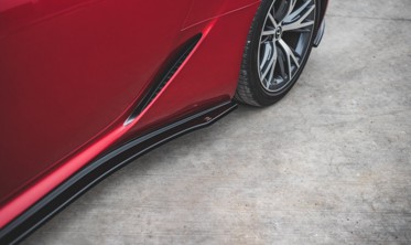 Накладки під бічні пороги Lexus LC 500 фото