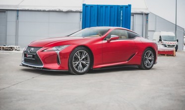 Накладки під бічні пороги Lexus LC 500 фото