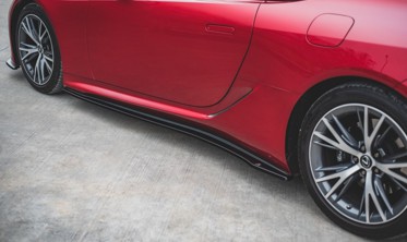 Накладки під бічні пороги Lexus LC 500 фото