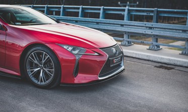 Тюнинговая накладка переднего бампера Lexus LC 500 вар. 2 фото