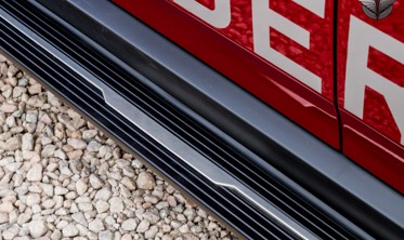 пороги (подножки боковые) Mitsubishi Outlander III 2012-2015 фото