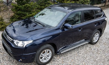 пороги (подножки боковые) Mitsubishi Outlander III фото
