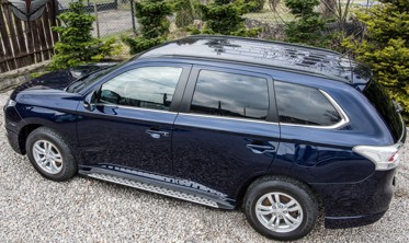 пороги (подножки боковые) Mitsubishi Outlander III фото