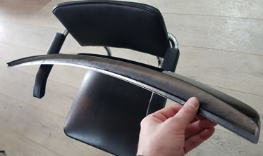Спойлер багажника Audi A4 B9 стиль S4, черный фото