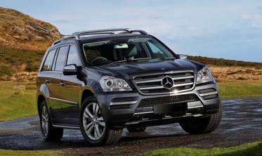 пороги (подножки боковые) MERCEDES GL X164 2006-2012 фото