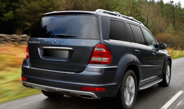 пороги (подножки боковые) MERCEDES GL X164 2006-2012 фото