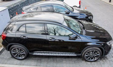 пороги (подножки боковые) Mercedes GLA фото