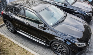 пороги (подножки боковые) Mercedes GLA фото