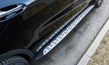 пороги (подножки боковые) Mercedes GLA фото