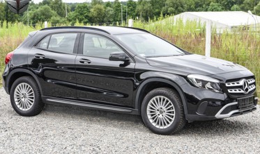 пороги (подножки боковые) MERCEDES GLA (X156) 2013-2019 фото