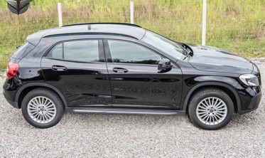 пороги (подножки боковые) MERCEDES GLA (X156) 2013-2019 фото