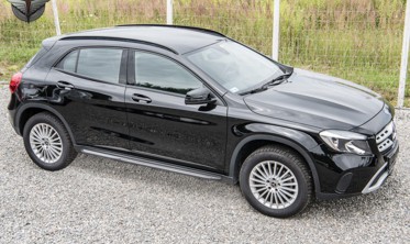 пороги (подножки боковые) MERCEDES GLA (X156) 2013-2019 фото