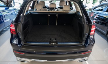 защитная накладка заднего бампера MERCEDES GLC 2015+ фото