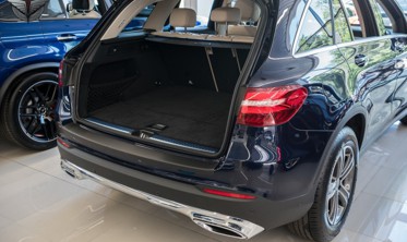 защитная накладка заднего бампера MERCEDES GLC 2015+ фото