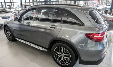 пороги (подножки боковые) Mercedes GLC C253 Coupe / X253 SUV фото