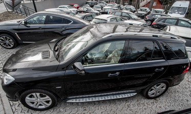 пороги (підніжки бічні) Mercedes ML W166 2012-2015 фото