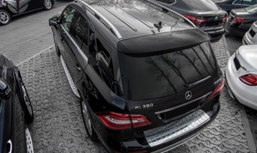 пороги (підніжки бічні) Mercedes ML W166 2012-2015 фото