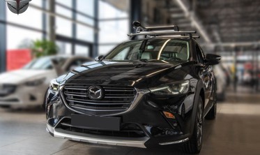 накладки переднего и заднего бампера Mazda CX-3 фото