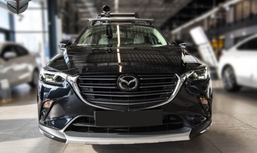 накладки переднего и заднего бампера Mazda CX-3 фото
