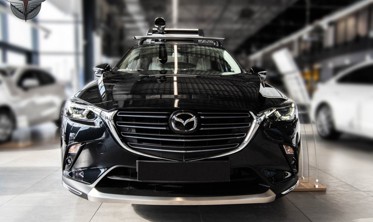 накладки переднього та заднього бампера Mazda CX-3 (2015-...) фото