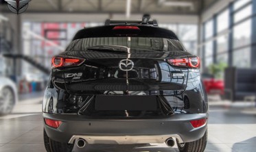 накладки переднього та заднього бампера Mazda CX-3 (2015-...) фото