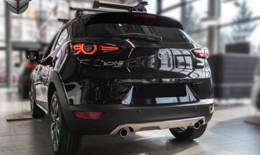 накладки переднього та заднього бампера Mazda CX-3 (2015-...) фото