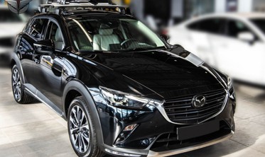 накладки переднього та заднього бампера Mazda CX-3 (2015-...) фото