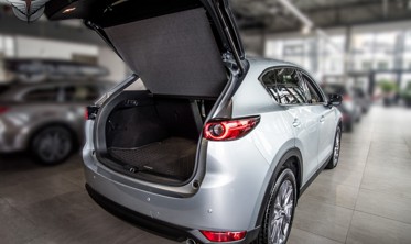 шторка-полиця багажника MAZDA CX-5 II 2017-... чорна фото