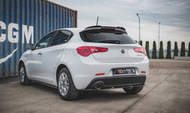 Диффузор заднего бампера Alfa Romeo Giulietta рестайл фото
