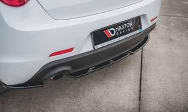 Диффузор заднего бампера Alfa Romeo Giulietta рестайл фото