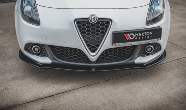 Диффузор переднего бампера Alfa Romeo Giulietta послерестайл вар.1 фото