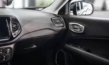 хром рамки на ручки дверей Jeep Compass (внутрішні) фото