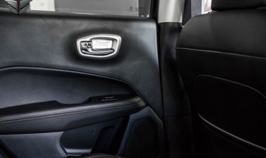 хром рамки на ручки дверей Jeep Compass (внутрішні) фото