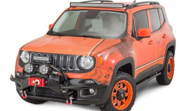 Силовой передний бампер JEEP RENEGADE 2014-2018 фото
