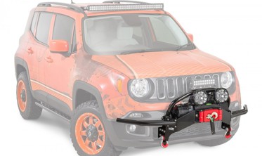 Силовой передний бампер JEEP RENEGADE 2014-2018 фото