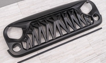 Тюнінгова решітка радіатора Jeep Wrangler JK модель VIPER II фото