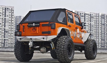 задній бампер Jeep Wrangler JK модель Fury II фото