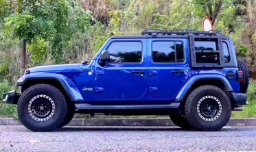 Багажник на крышу Jeep Wrangler JK 2007-2018 длинная версия фото
