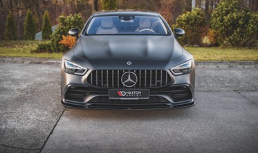 Диффузор переднего бампера Mercedes AMG GT 53 4 door Coupe вар.1 фото