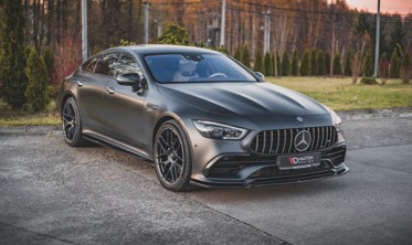 Диффузор переднего бампера Mercedes AMG GT 53 4 door Coupe вар.1 фото