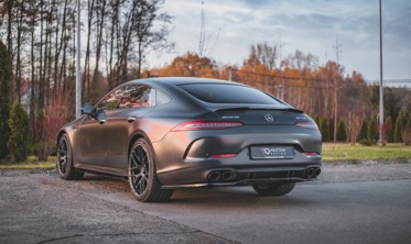 Накладка заднего бампера Mercedes AMG GT 53 4 двери Coupe фото