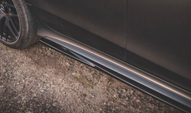 Накладки під бічні пороги Mercedes AMG GT 53 4 door Coupe фото